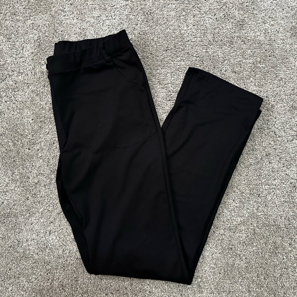 Yogipace | Straight Leg Stretch Dress Pants Belt loops 4 pockets, Size Large - Picture 5 of 8